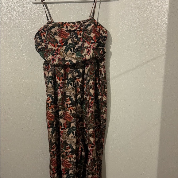 Floral Strapless Jumpsuit - Picture 3 of 4